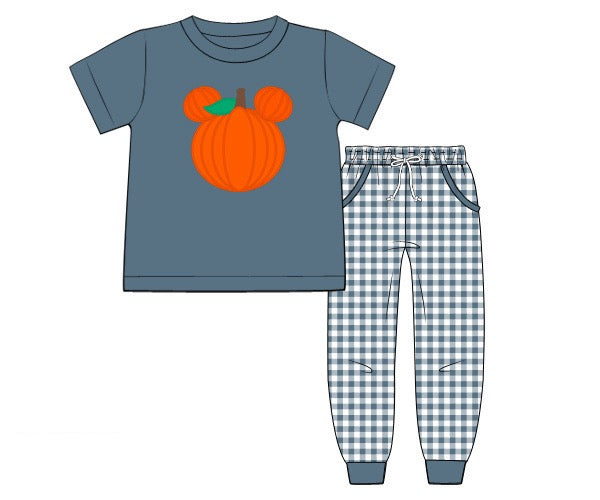 PRE ORDER Boys Pumpkin Mouse Jogger Set ETA: JULY