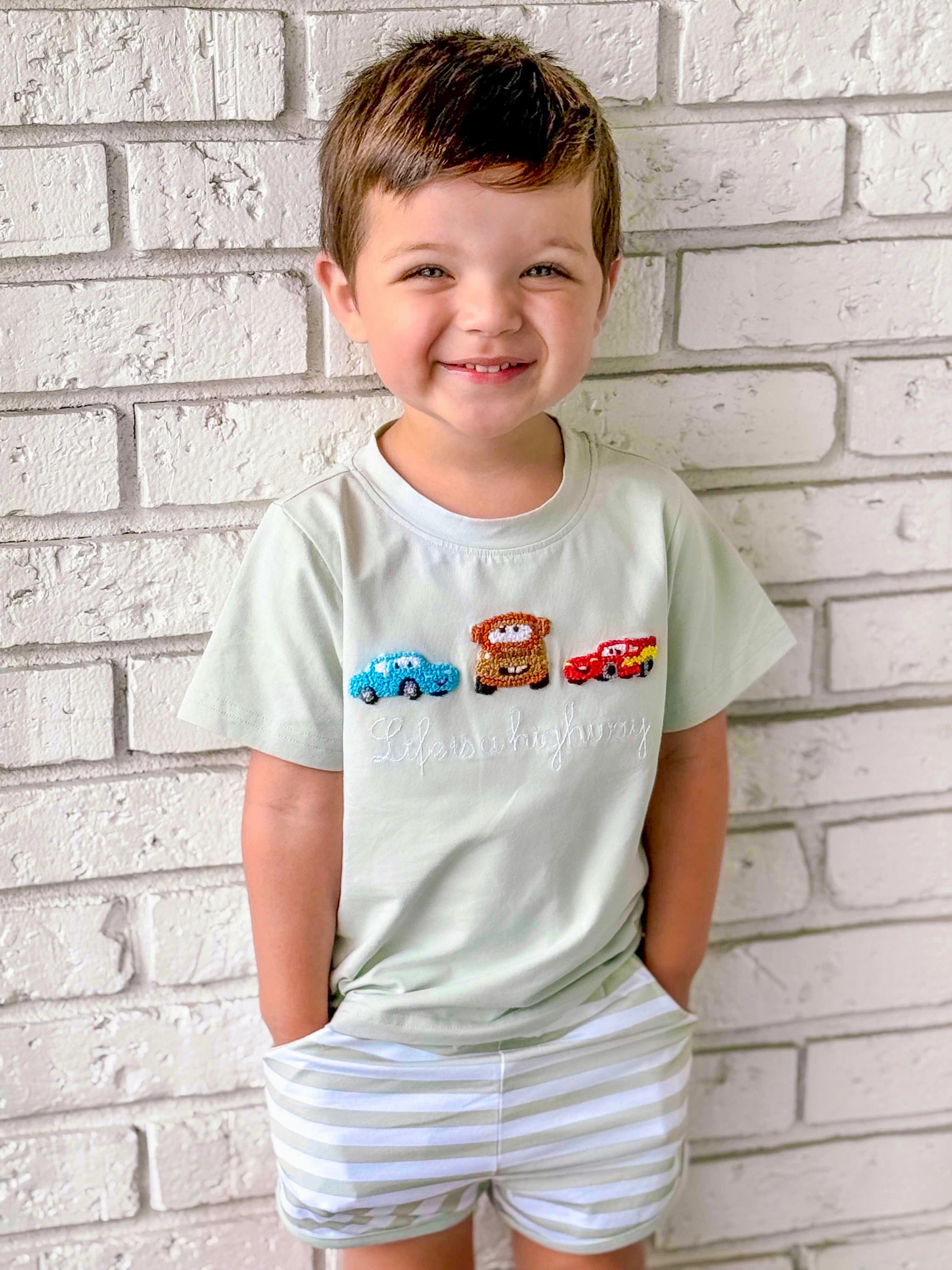 Boys Life’s A Highway Short Set RTS