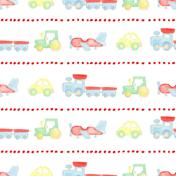 Boys Transportation Short Set
