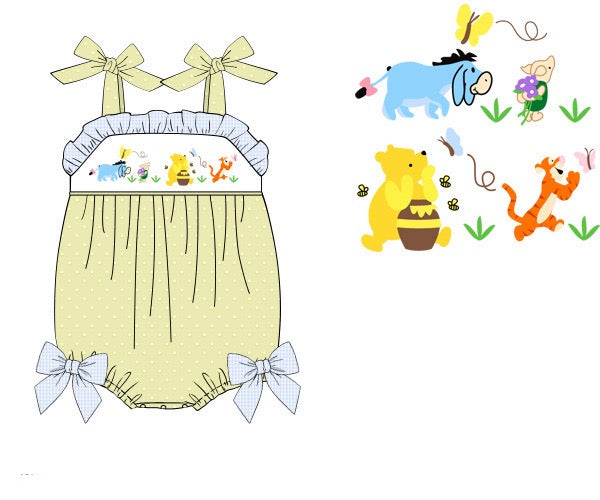 Girls Hundred Acre Friends Bubble RTS