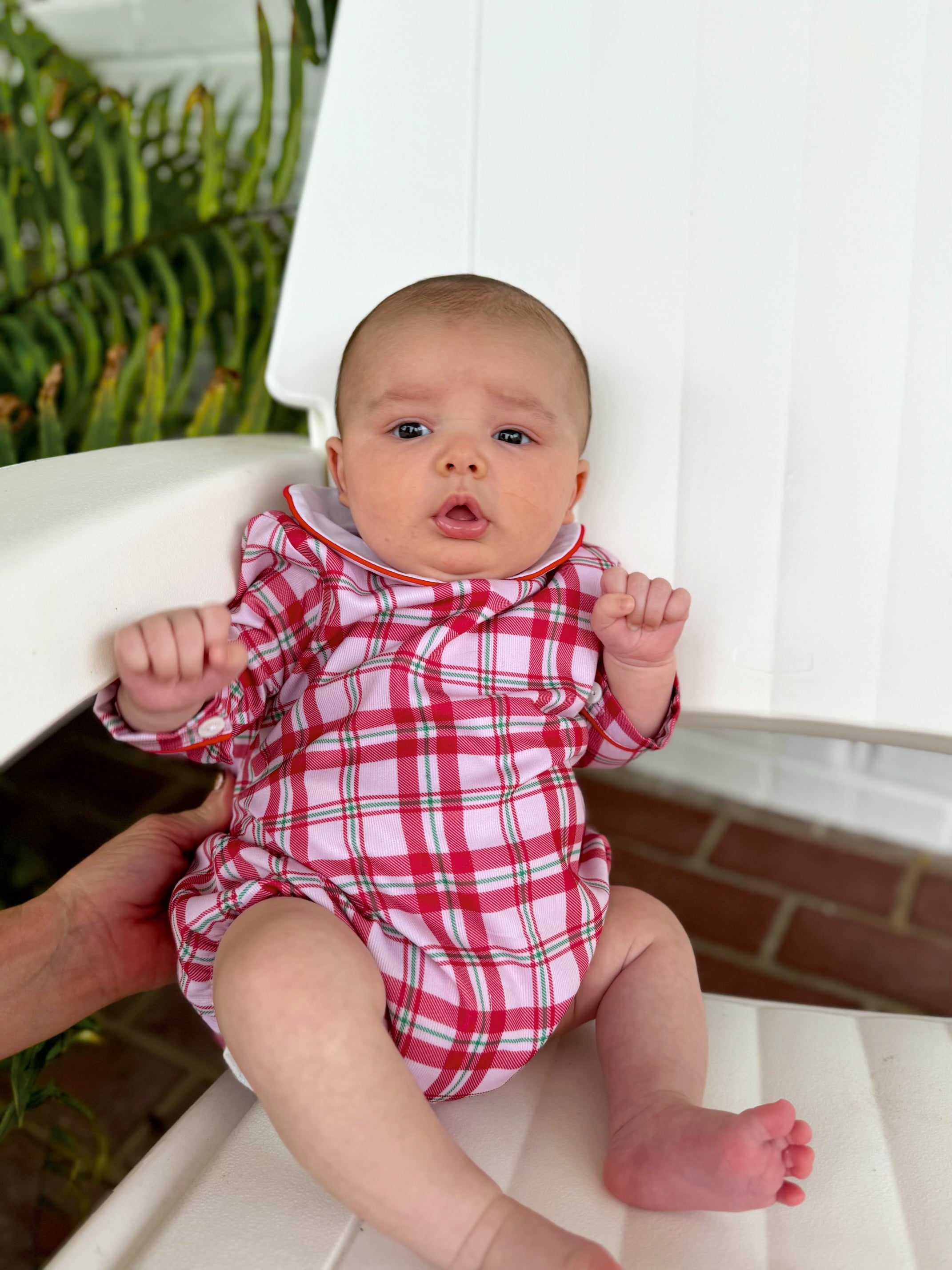 Boys Plaid Bubble RTS