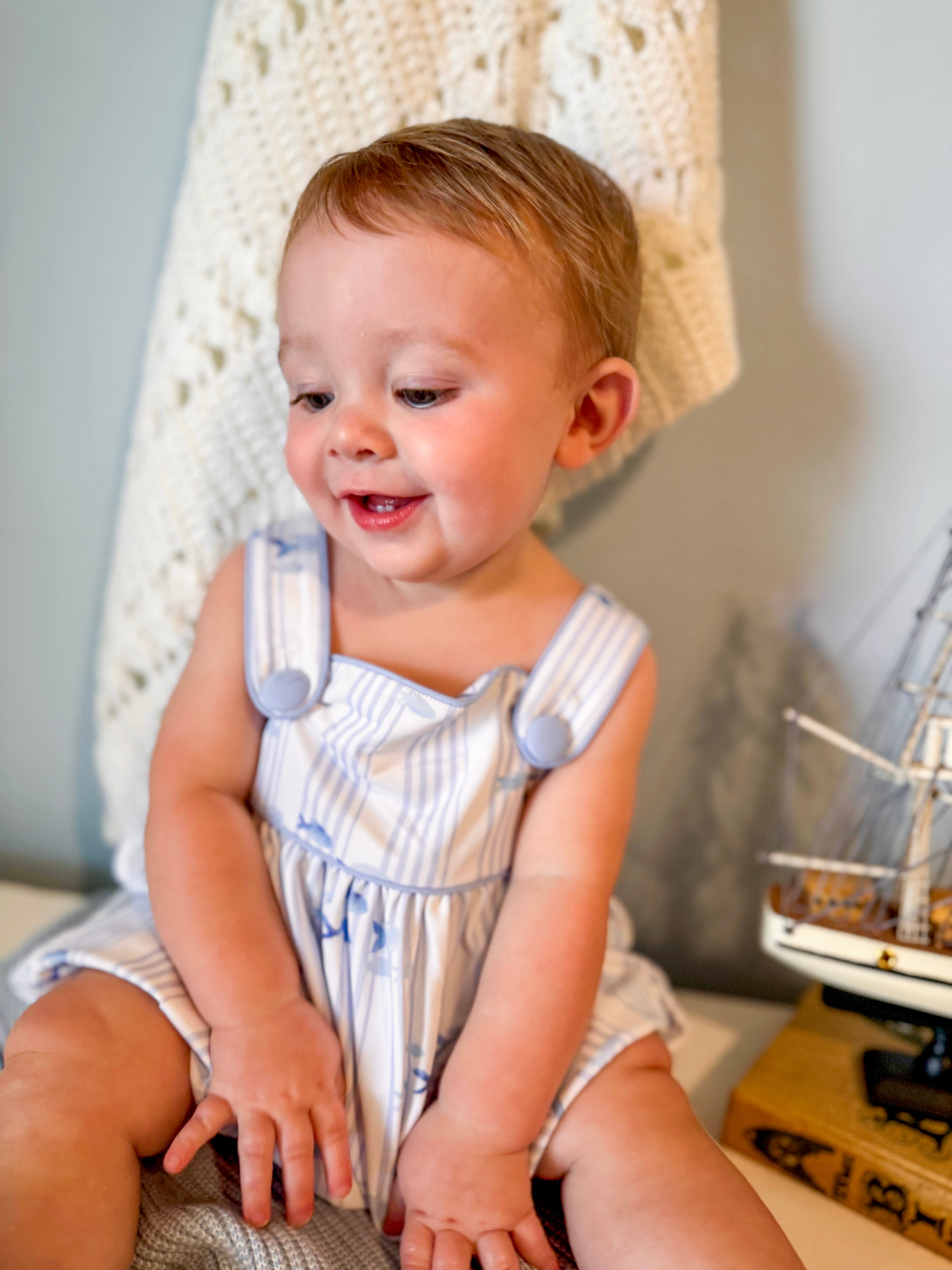 Boys Bamboo & Fish Reversible Play Bubble