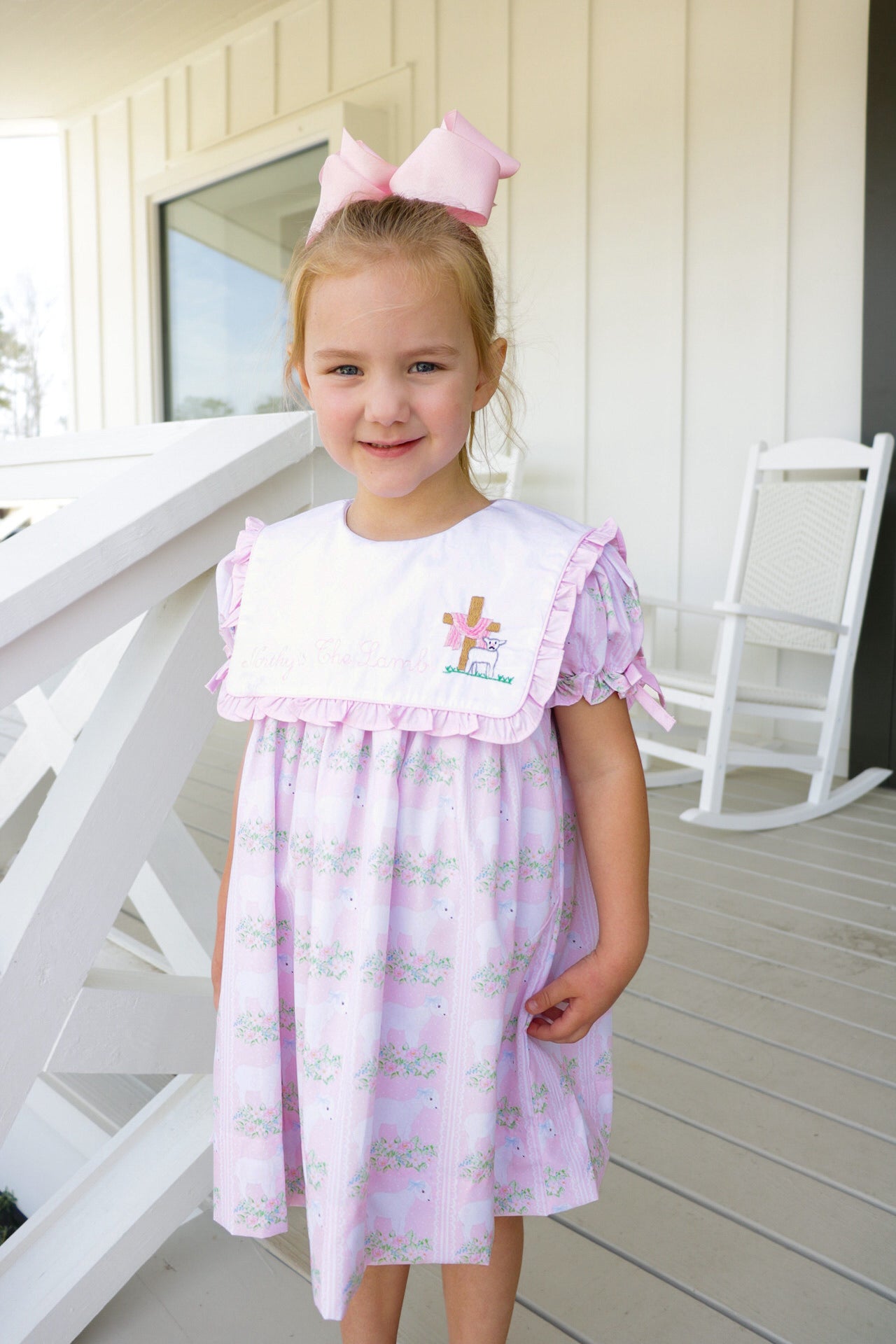 Girls Worthy Is The Lamb Dress