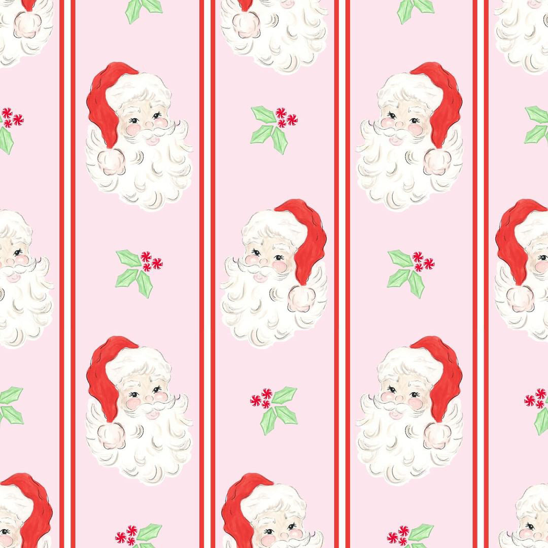 Women’s Pink Santa Knit Tunic Gown RTS