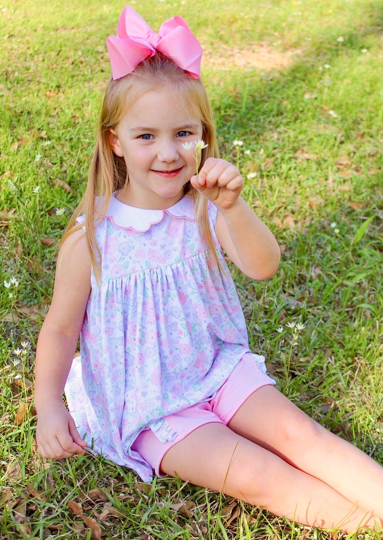 Girls Elegance in Bloom Short Set