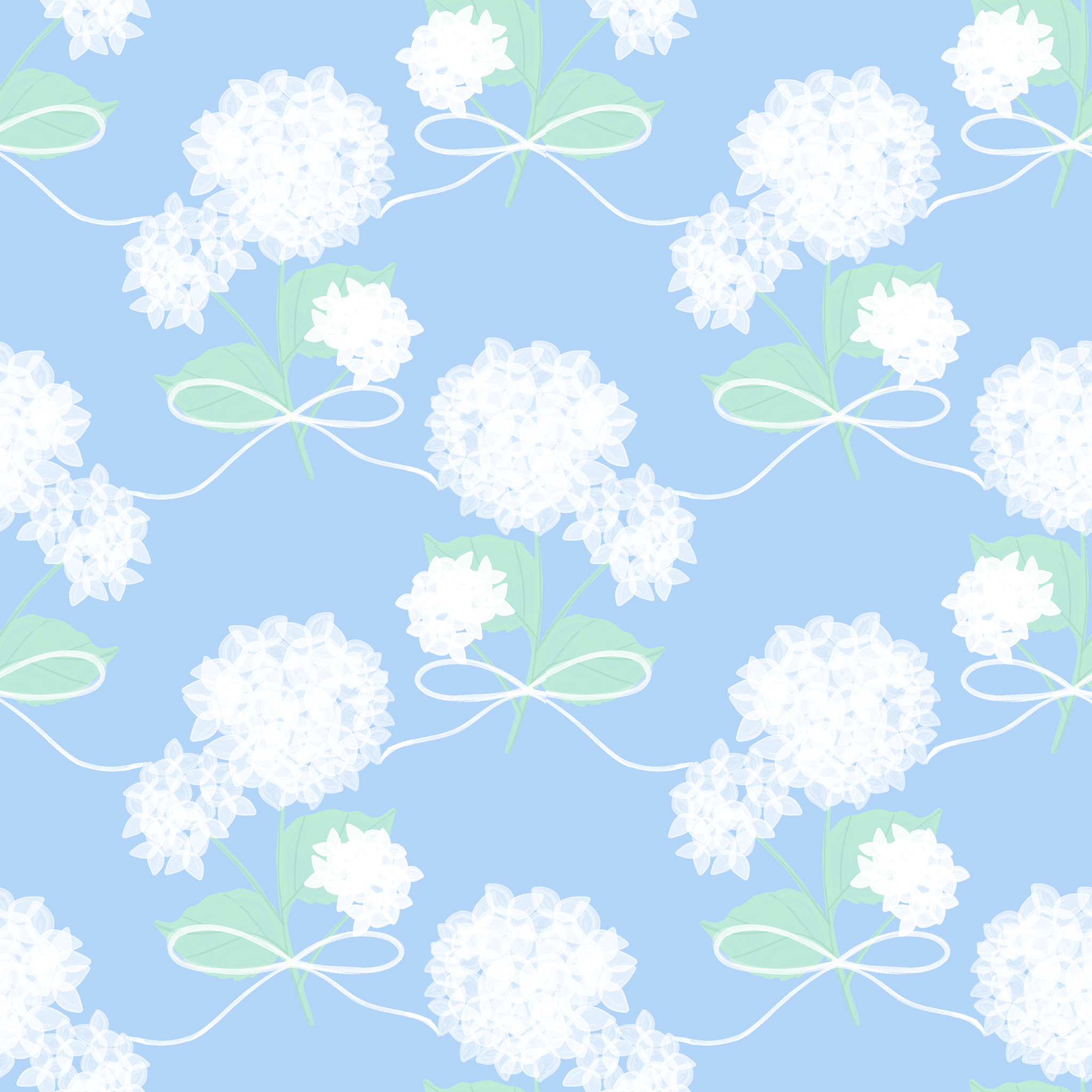 Girls Hydrangea Print Bubble
