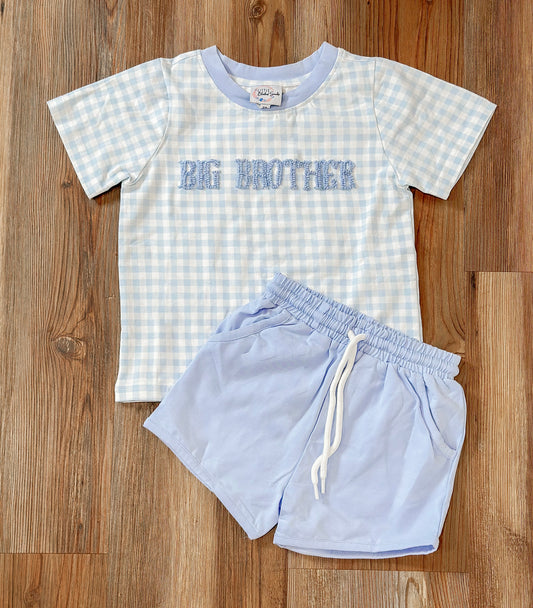 Big Brother French Knot Short Set