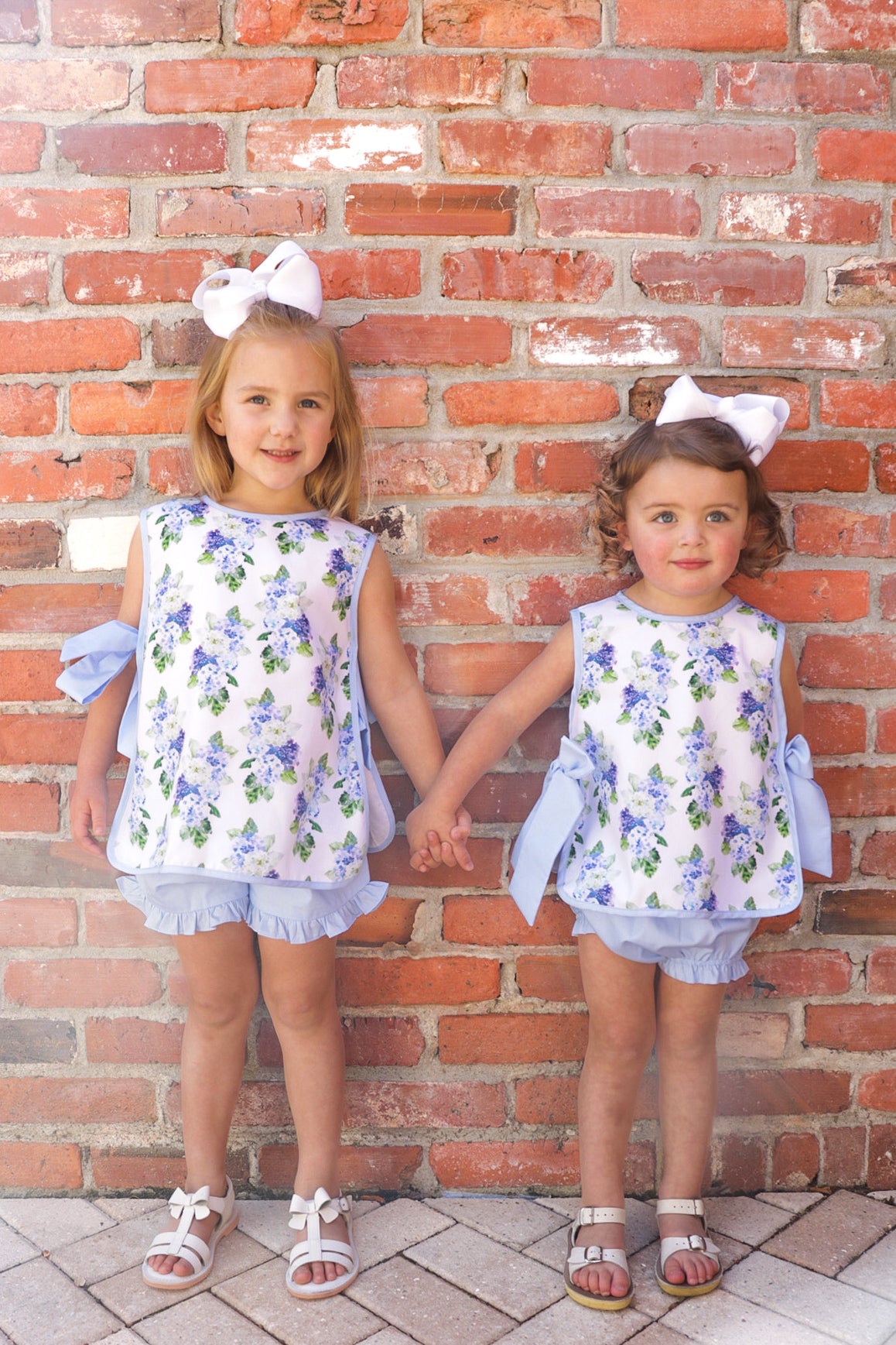 Girls Hydrangea Short Set