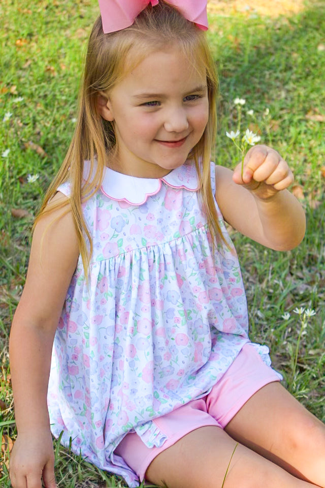 Girls Elegance in Bloom Short Set