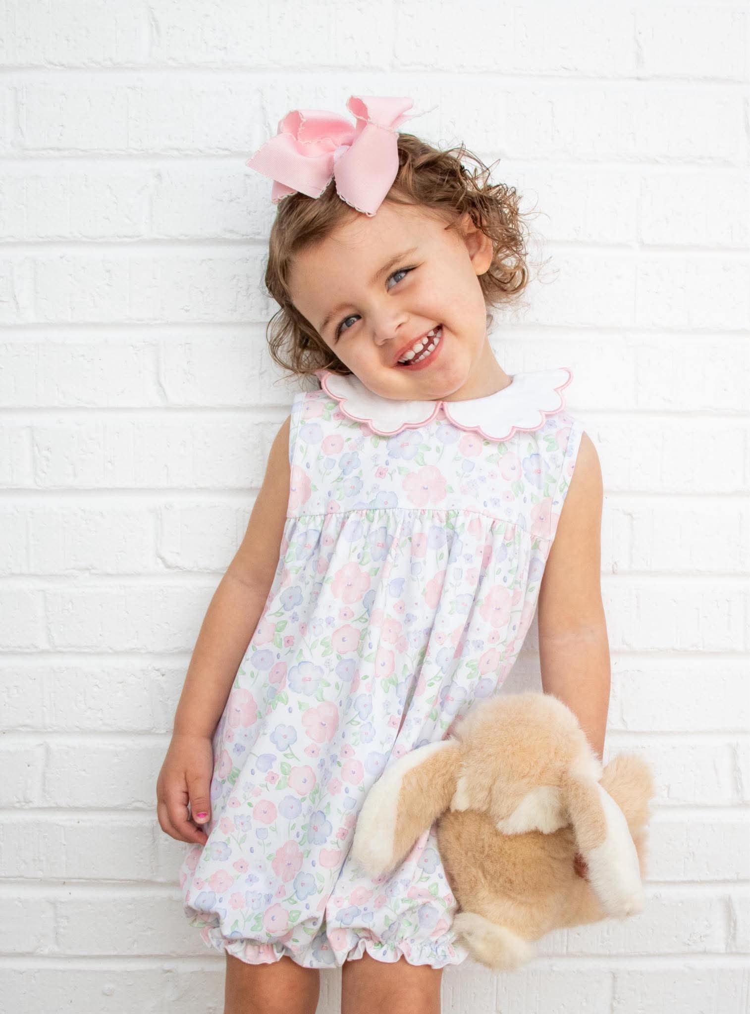 Girls Elegance in Bloom Knit Bubble