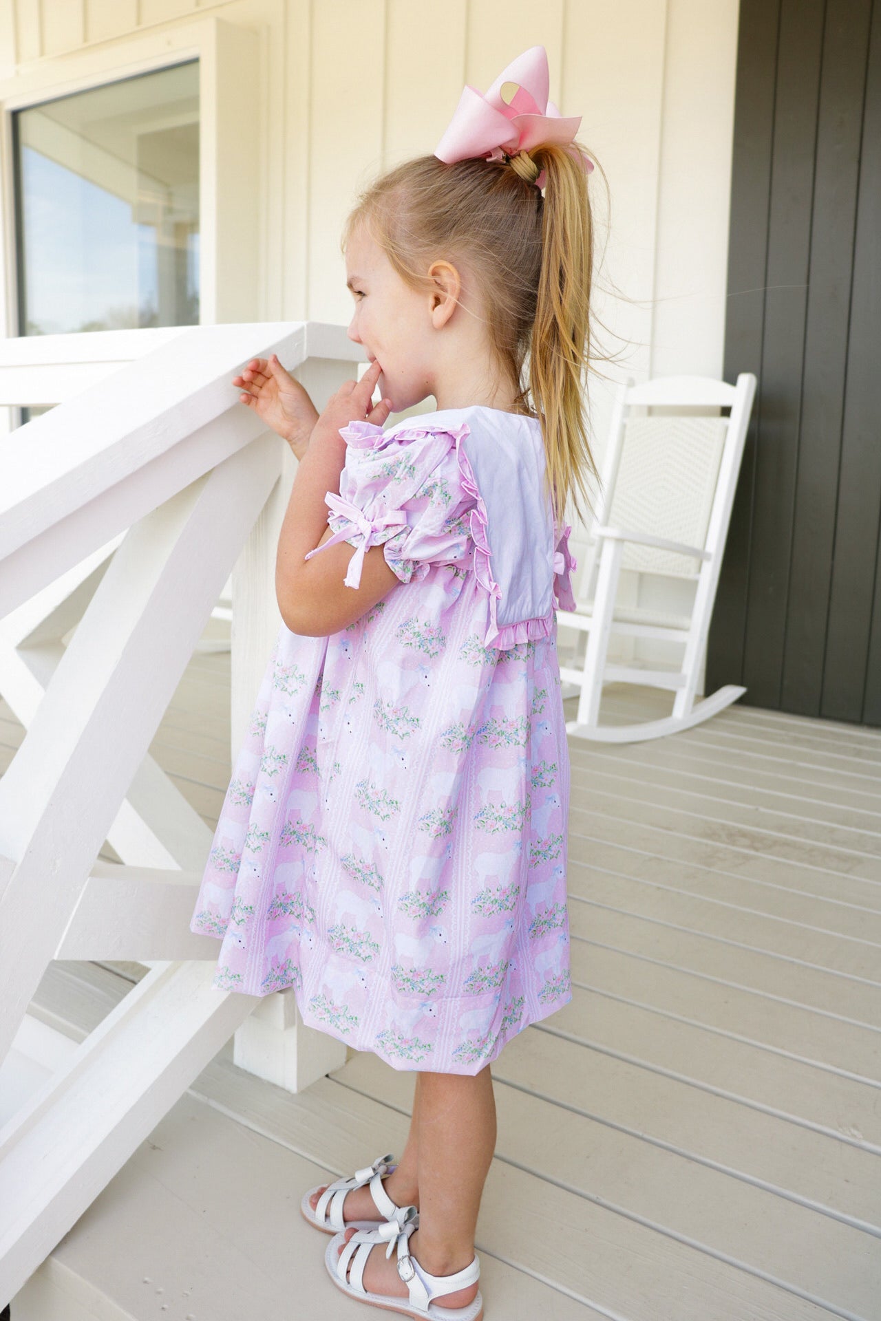 Girls Worthy Is The Lamb Dress