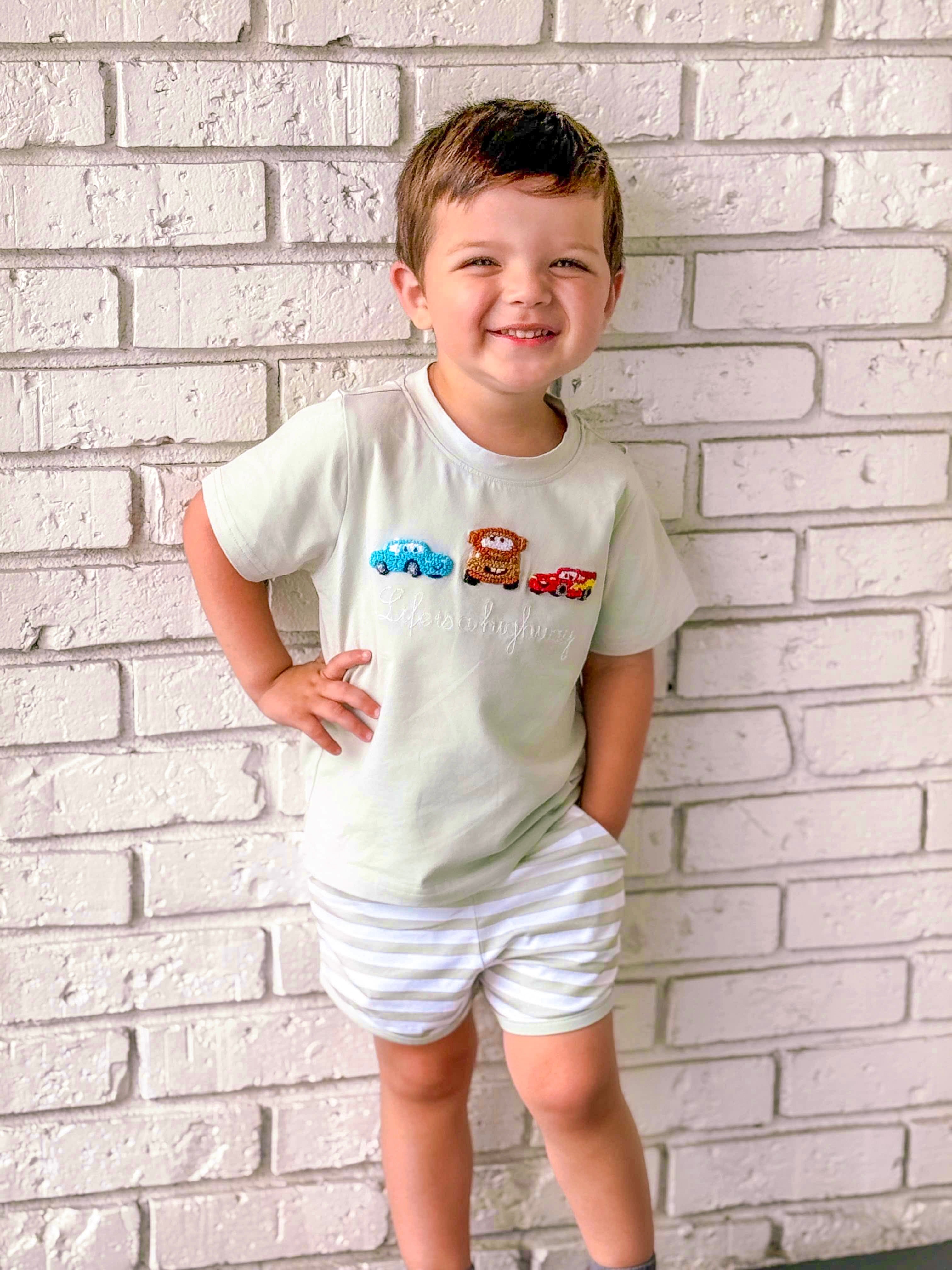 Boys Life’s A Highway Short Set RTS