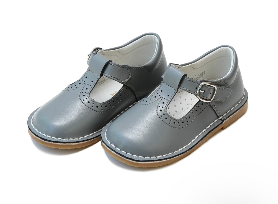 Pre Order Frances T-Strap Perforated Mary Jane