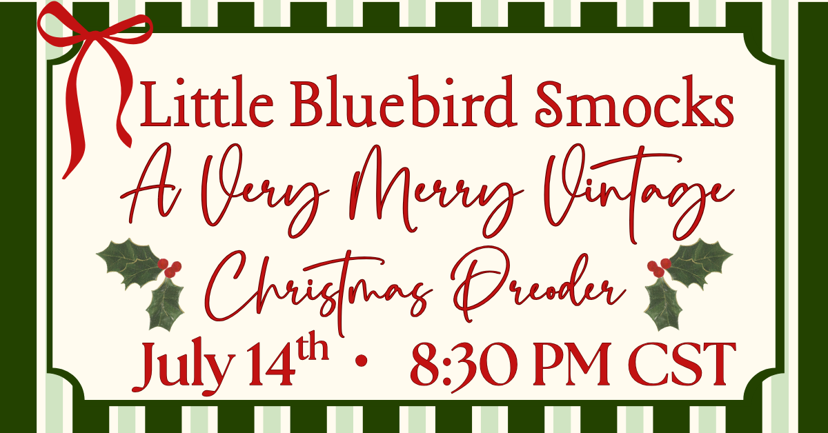 A Very Merry Vintage Christmas Preorder | ETA to LBS: OCTOBER 🎄
