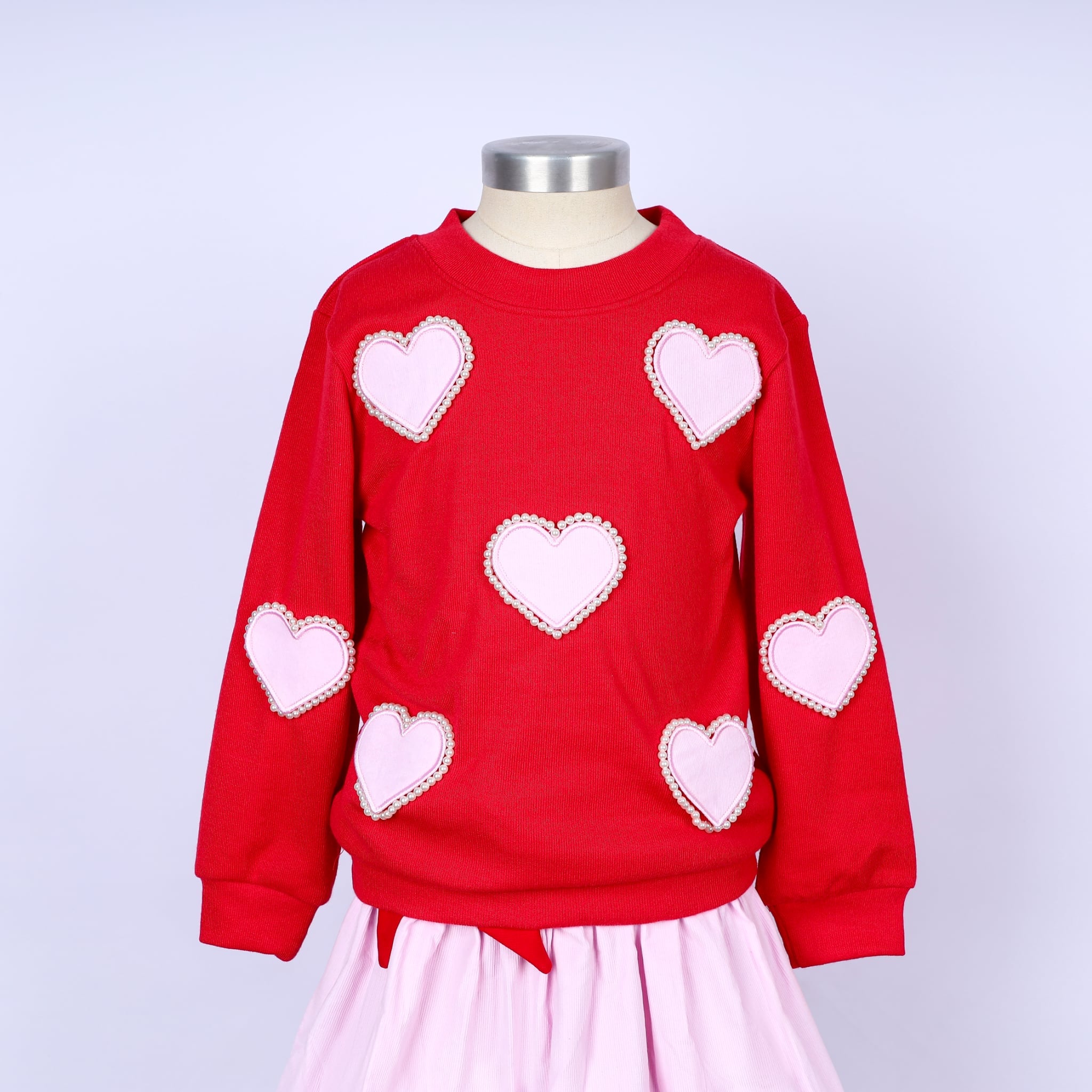 PRE ORDER Girls Pearl of my Heart Smocked Skort Set | ETA to LBS: DECEMBER