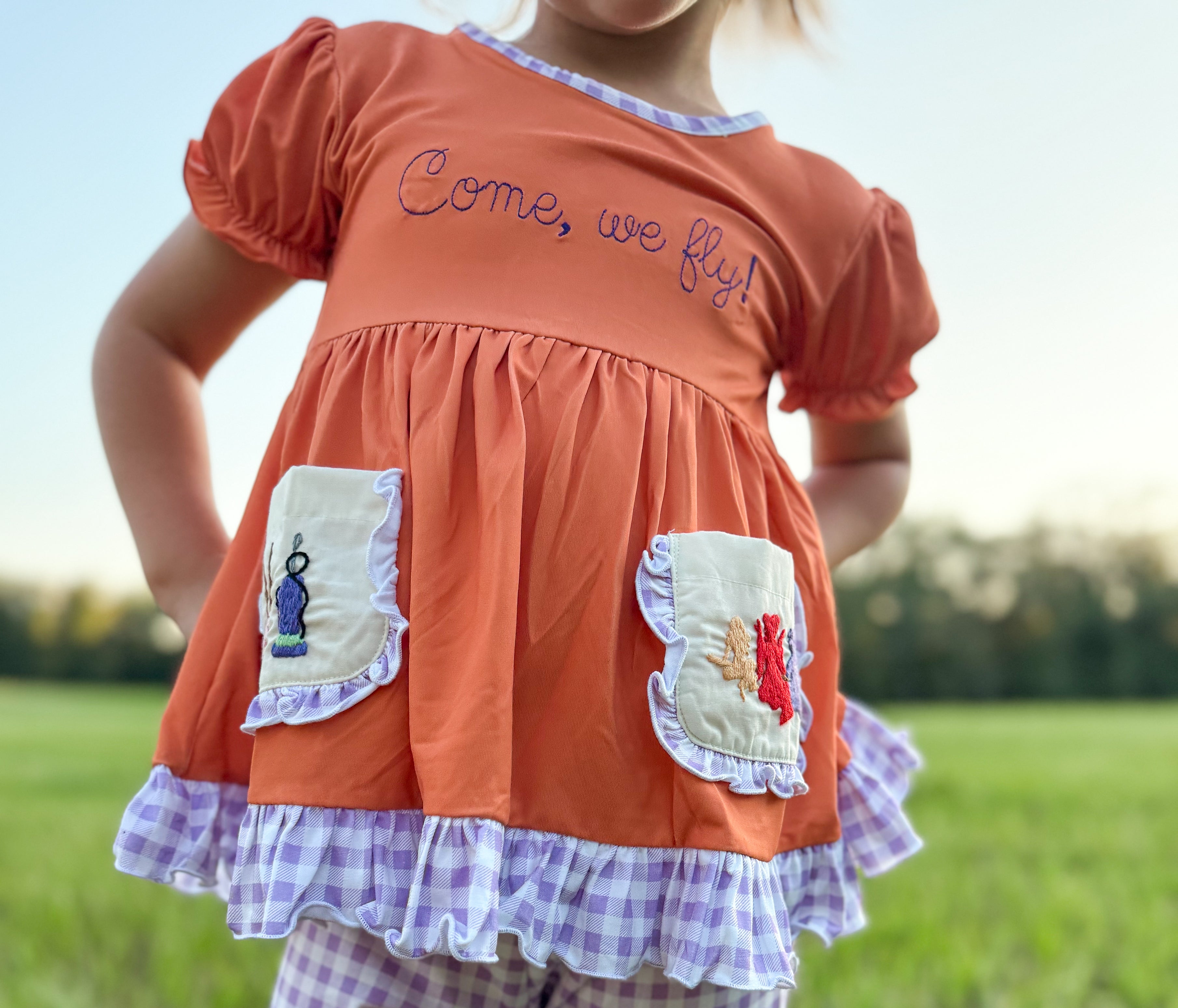 Girls Come We Fly Bloomer Set