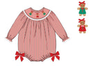 PRE ORDER Girls Smocked Vintage Gingerbreads Bubble | ETA to LBS: OCTOBER