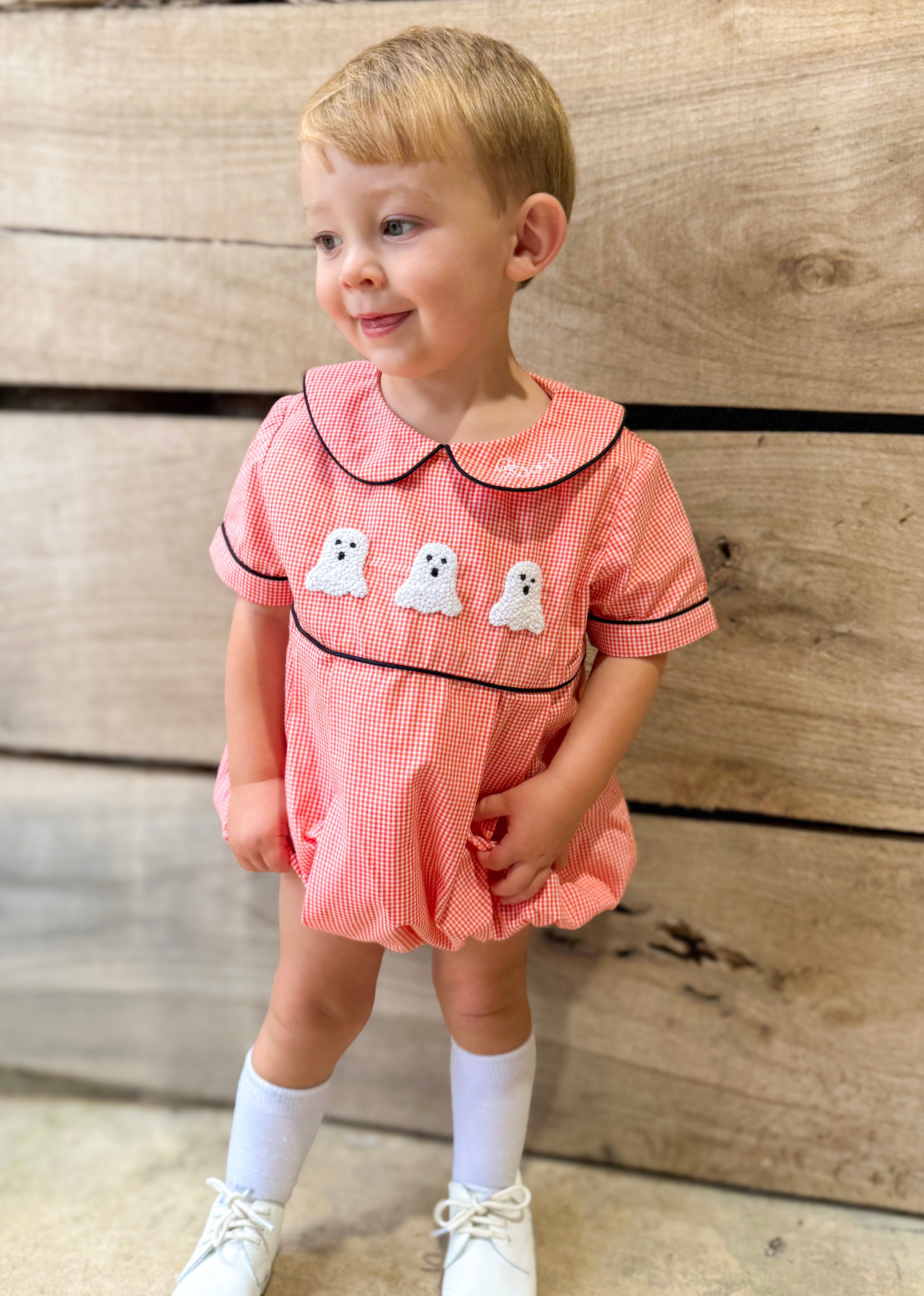 PRE ORDER Boys French Knot Ghosts Bubble | ETA to LBS: SEPTEMBER