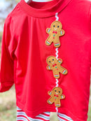 Boys 3D Gingerbread Lane Pant Set