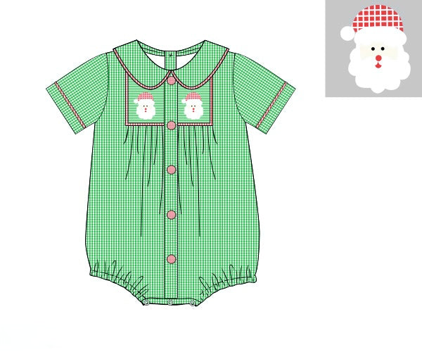 PRE ORDER Boys Smocked Jolly Old St Nicholas Bubble | ETA to LBS: OCTOBER