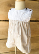 Boys Beach Stripes Bubble
