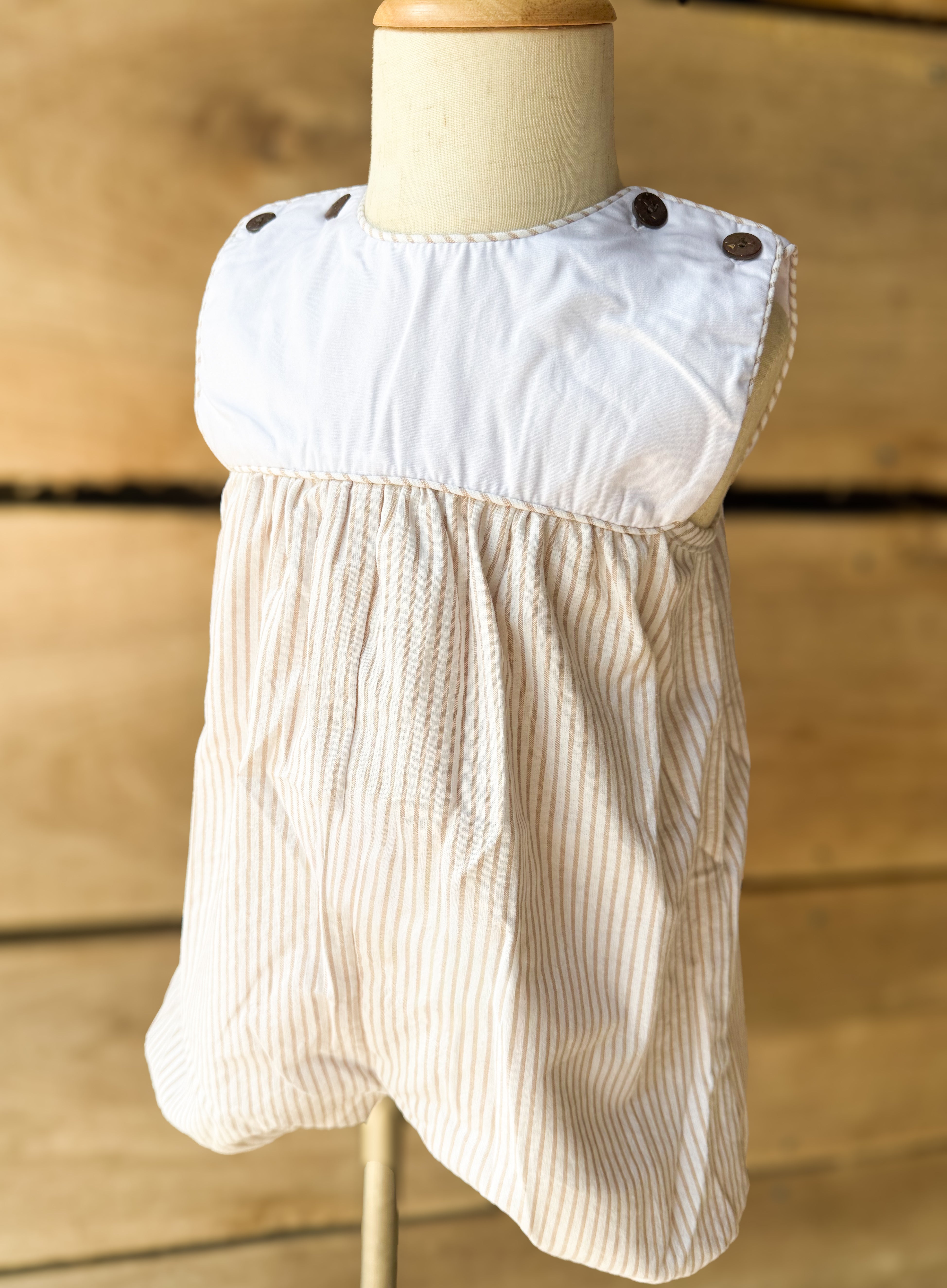 Boys Beach Stripes Bubble