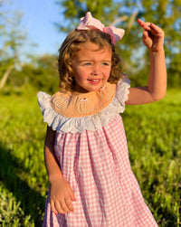 Girls Pearl Pumpkins Dress