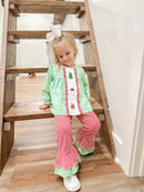 Girls French Knot Pant Set RTS