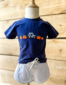 Boys Pumpkin Mix & Match Short Set