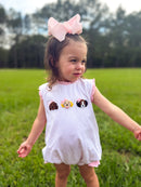 Girls French Knot Puppy Pals Bubble