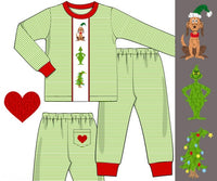 PRE ORDER Boys French Knot Where Are You Christmas Knit 2-Piece Lounge Set | ETA to LBS: OCTOBER