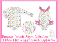 Girls Princess Parade One-Piece Swimsuit