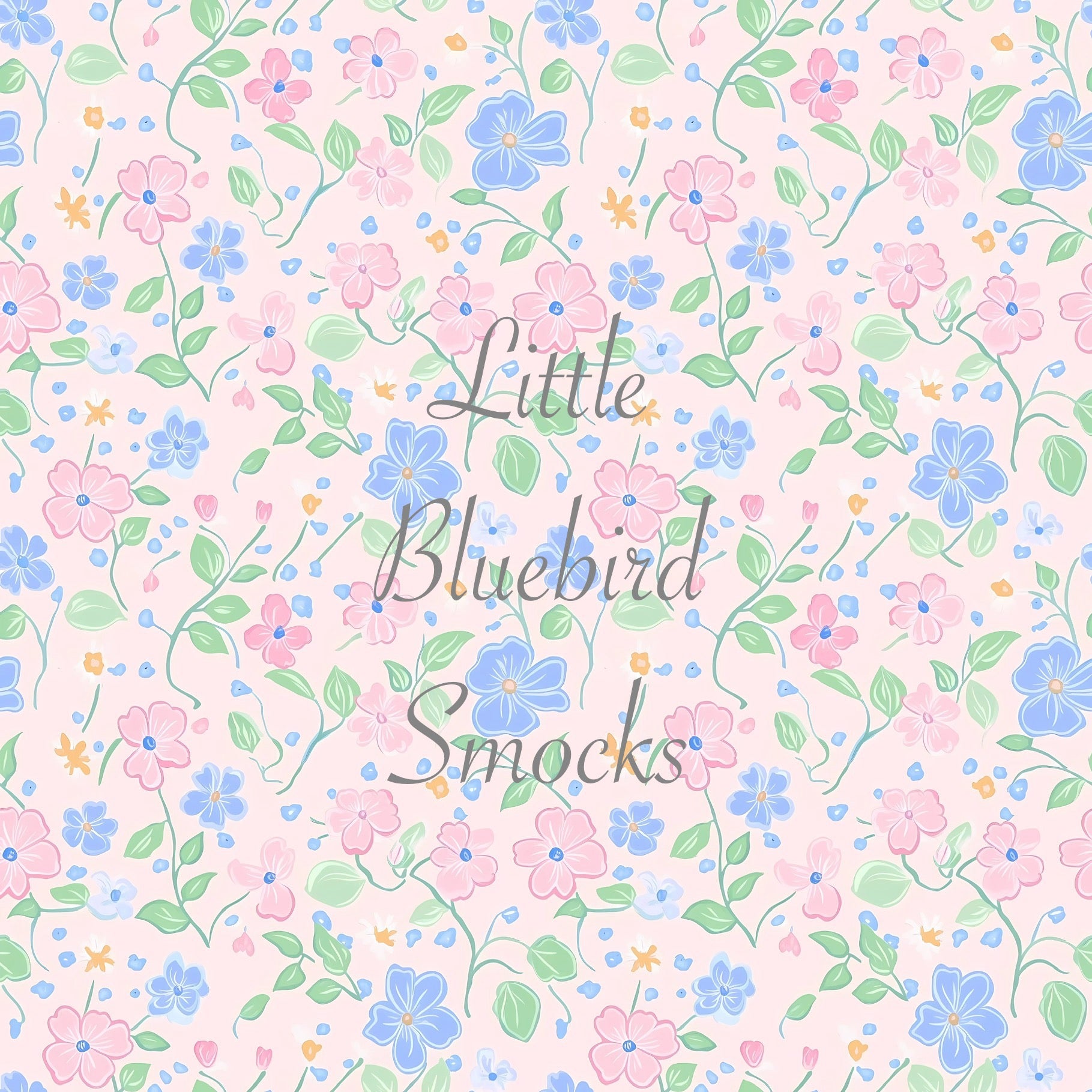 PRE ORDER Girls Wildflower Whimsy Smocked Skirted Bubble | ETA to LBS: LATE March