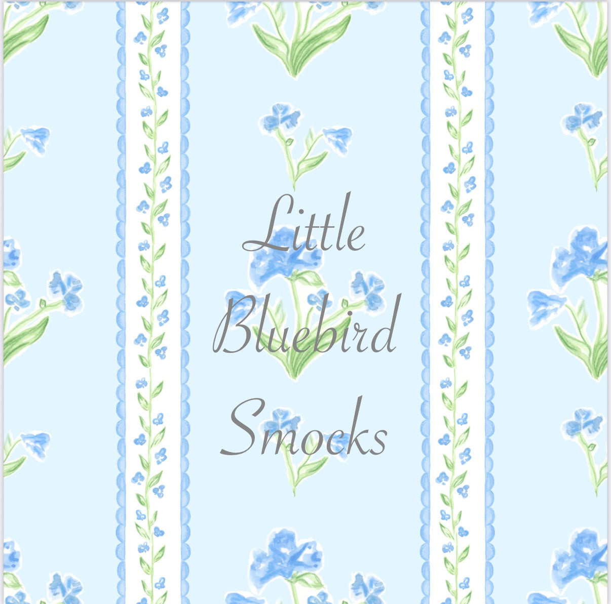 PRE ORDER Girls Bluebell Blooms Bloomer Set | ETA to LBS: Late March