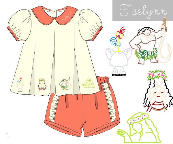 Girls Wayfinder Short Set RTS