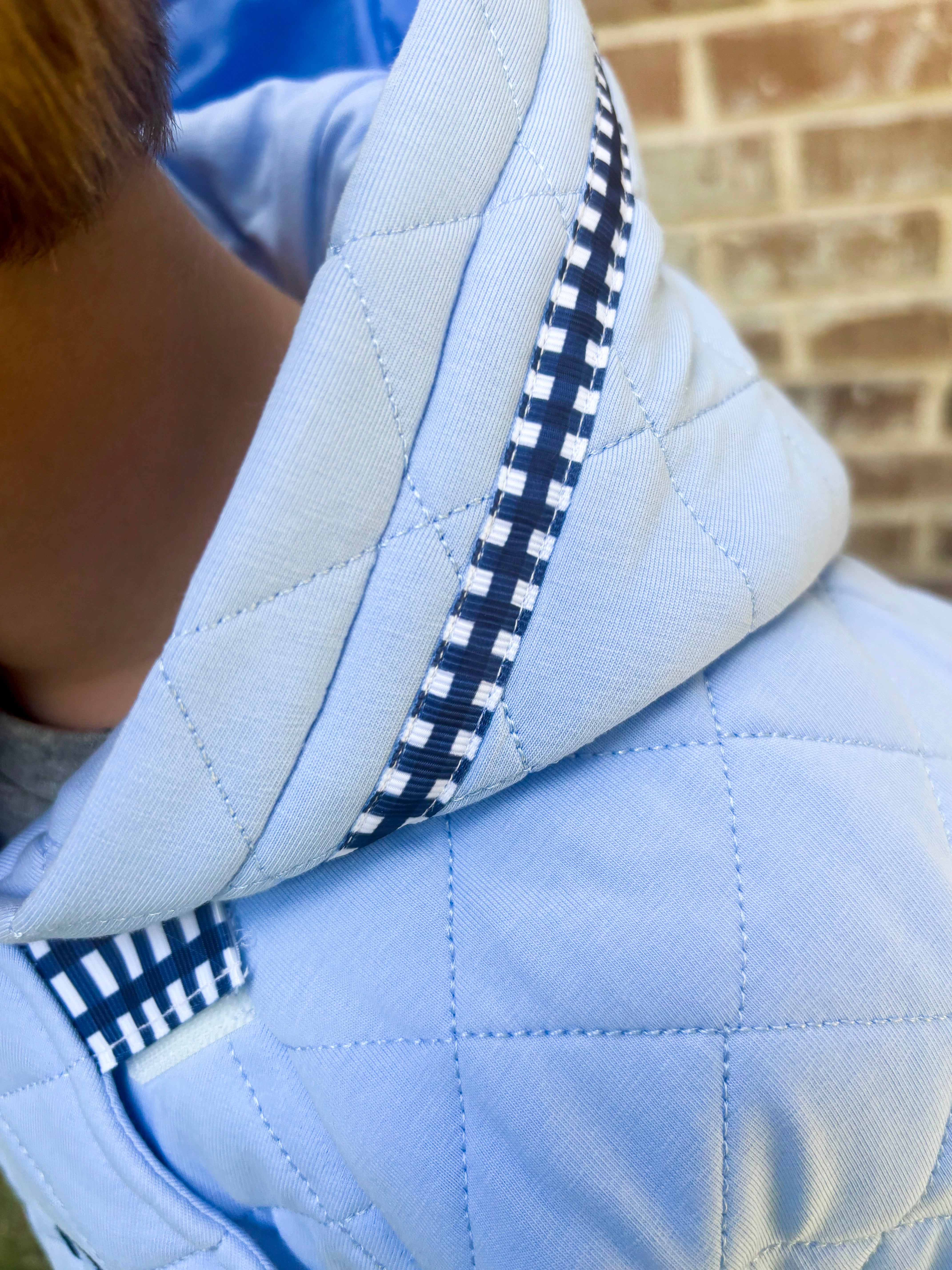 Boys Blue Winter Coat