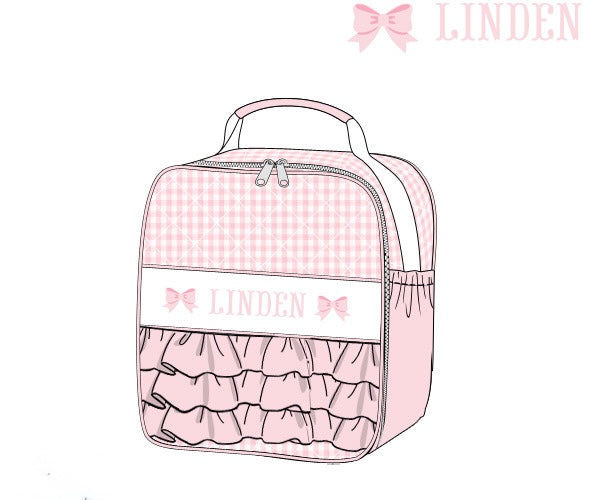 PRE ORDER Pink Gingham Luggage Collection | ETA to LBS: DECEMBER
