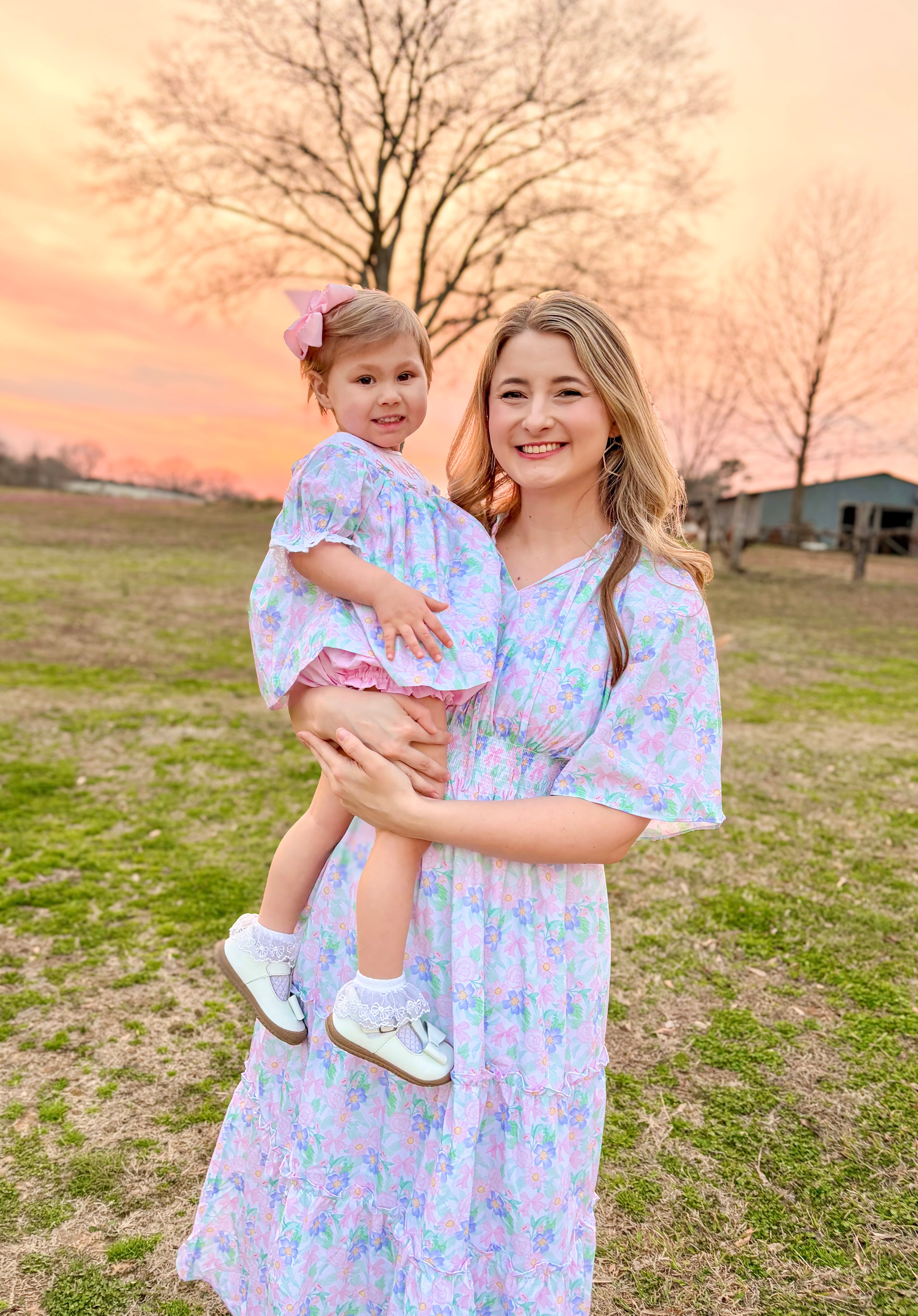 Mom Match Mother’s Day Dress