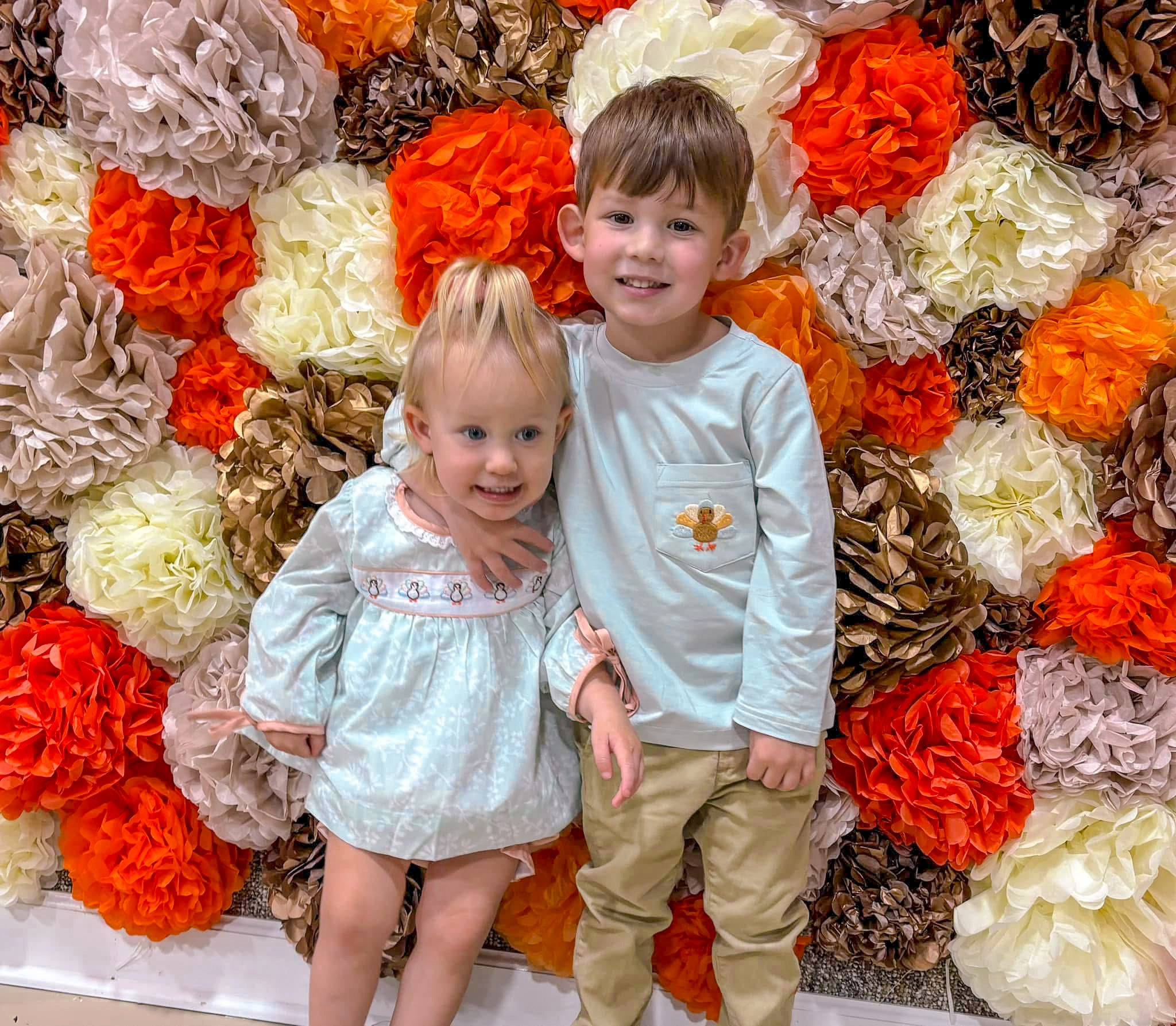 Boys Turkey Appliqué Pocket Shirt RTS