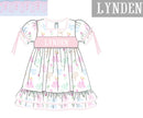 Girls “Once Upon a Time” Smocked Enchanted Slumber Bloomer Set & Dress