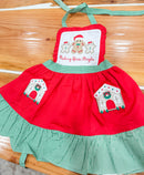 Girls Baking Spirits Bright Apron