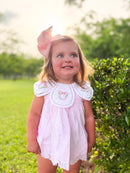 Girls Petal Collar Floral Mouse Bloomer
