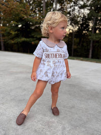 Boys “Southern Boy” Smock Marshland Friends Bubble