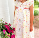 Girls Embroidered Belle of the Ball Bloomer Set & Dress
