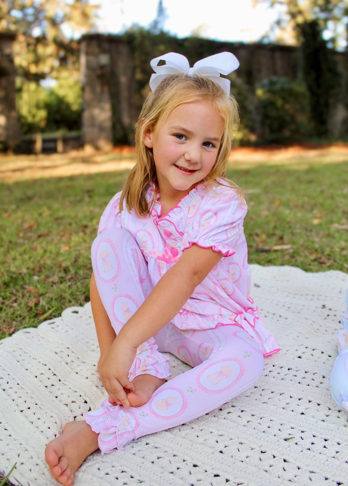 Girls Easter Pajamas SAMPLE