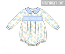 PRE ORDER Boys Custom Smock Birthday Boy Bubble | ETA to LBS: DECEMBER