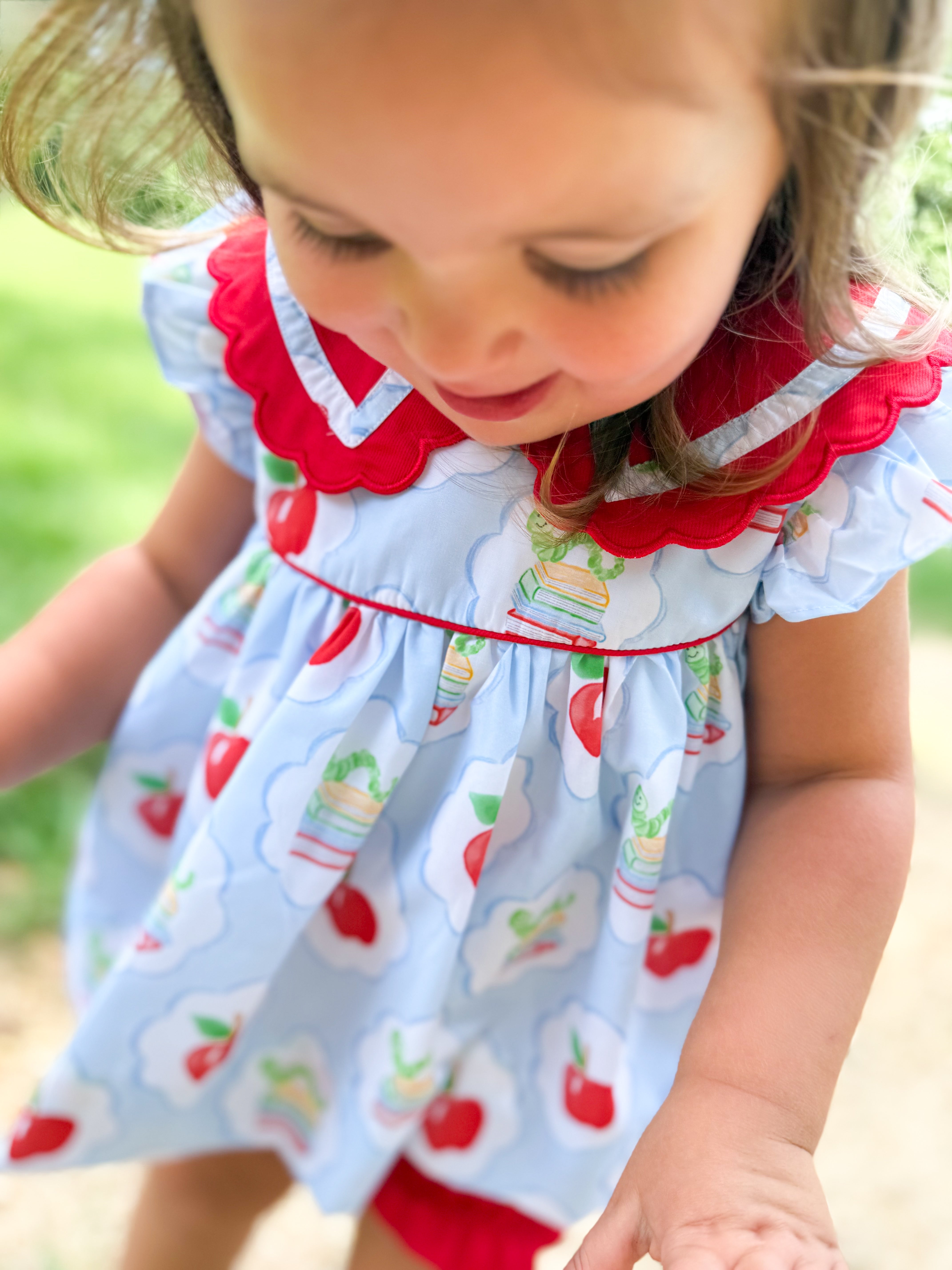 Girls Bookworm Bloomer Set & Dress