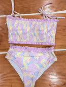 Women’s Retro Floral 2 Piece Swimsuit