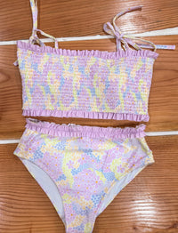 Women’s Retro Floral 2 Piece Swimsuit