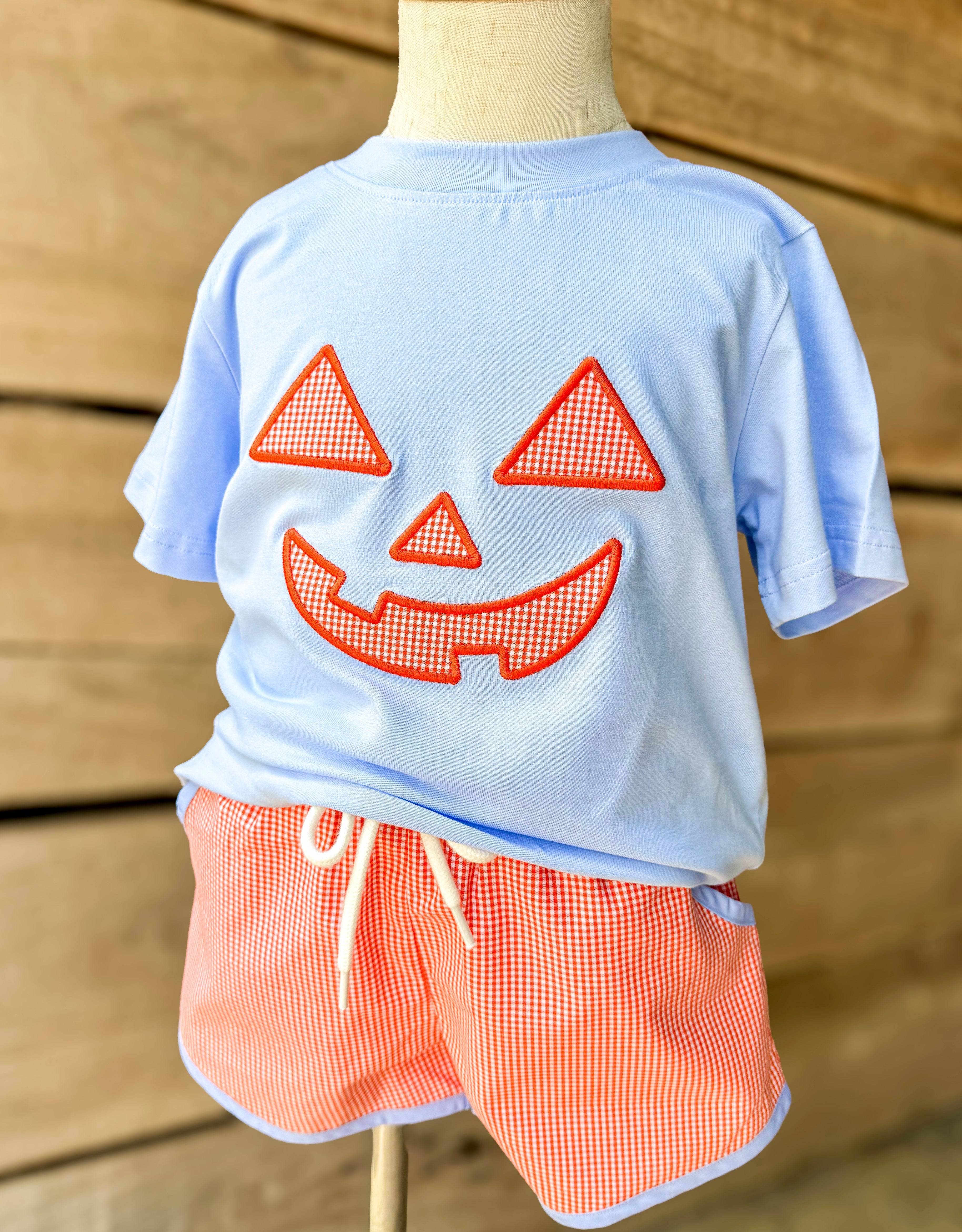 PRE ORDER Boys Jack-o’-lantern Short Set | ETA to LBS: SEPTEMBER